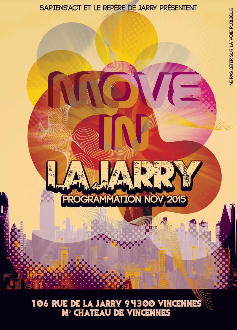 Flyer pour Move in la Jarry